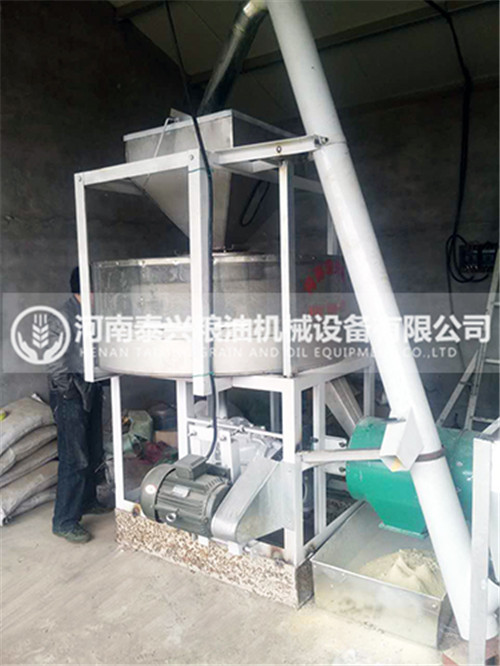 100型全自动石磨面粉机