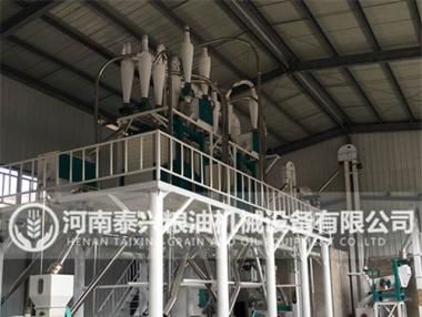 8组石磨面粉加工设备